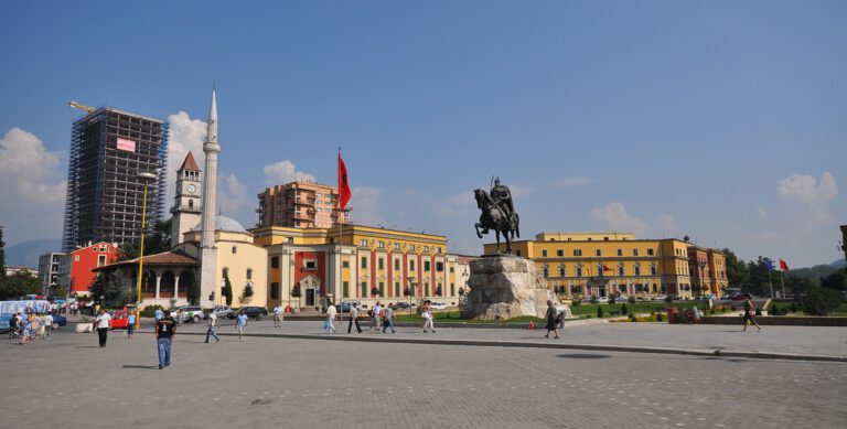 Skanderbeg Square Tirana 768x389