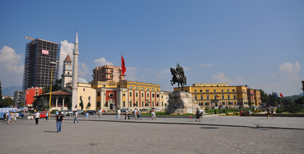 Skanderbeg Square Tirana