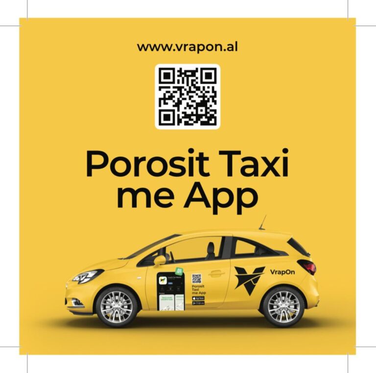 rezervo taxi ne tirane vrapon taxi albania taxi app 768x762